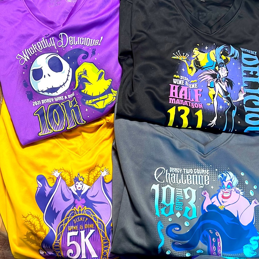 2021 Run Disney Food and Wine - FOUR Shirts